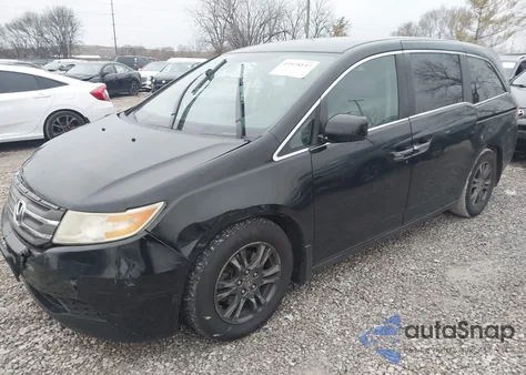 2013 Honda Odyssey Ex from USA, damaged, VIN 5FNRL5H40DB066462